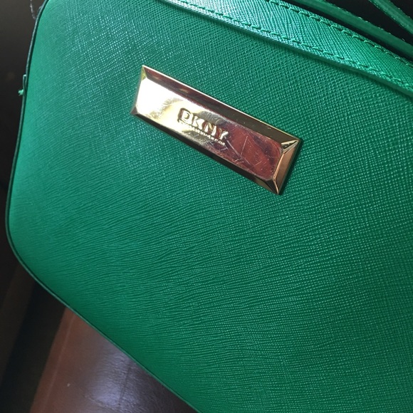 DKNY saffiano leather mini crossbody camera bag - Picture 4 of 7